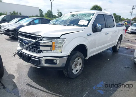 2019 Ford F-150 Lariat from USA, damaged, VIN 1FTEW1E44KKC98758